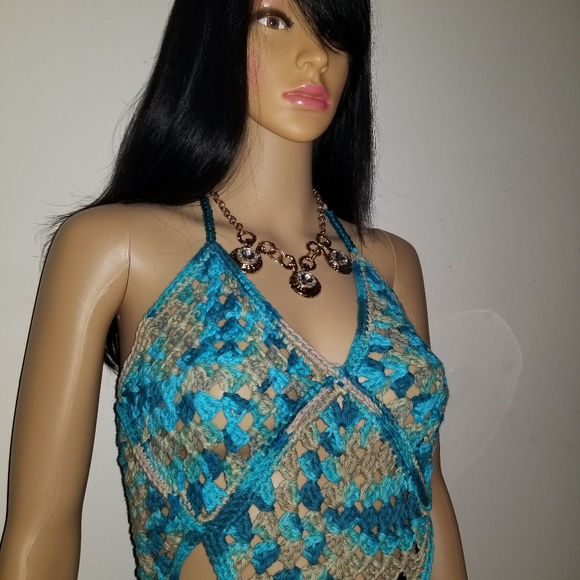 Cotton halter top - Picture 11 of 16